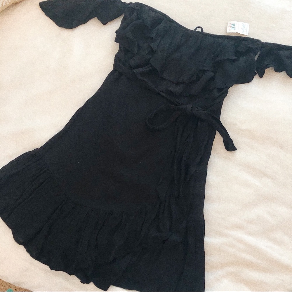 Bohemian off the shoulder dress